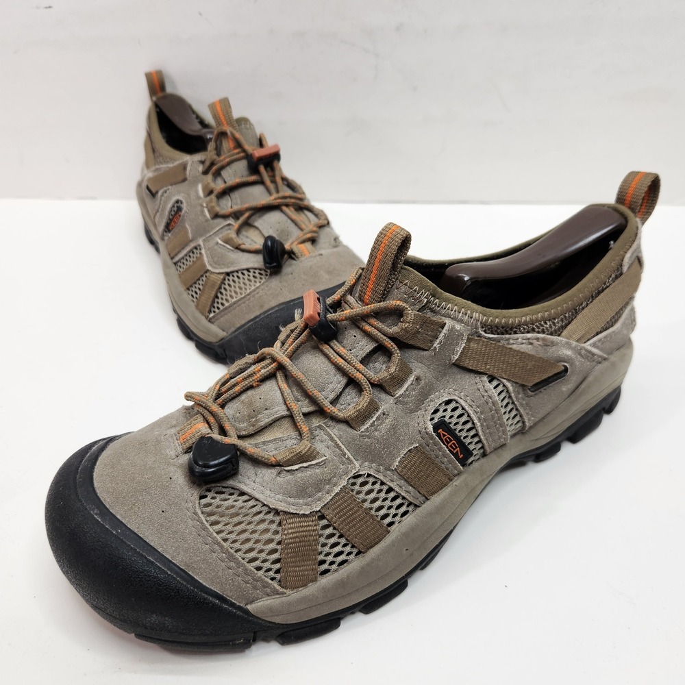 Keen McKenzie Womens 8.5 Hiking Sandals Shoes Tan Orange 1003768